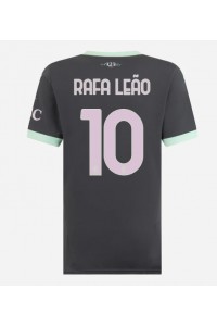 AC Milan Rafael Leao #10 Voetbaltruitje 3e tenue Dames 2024-25 Korte Mouw